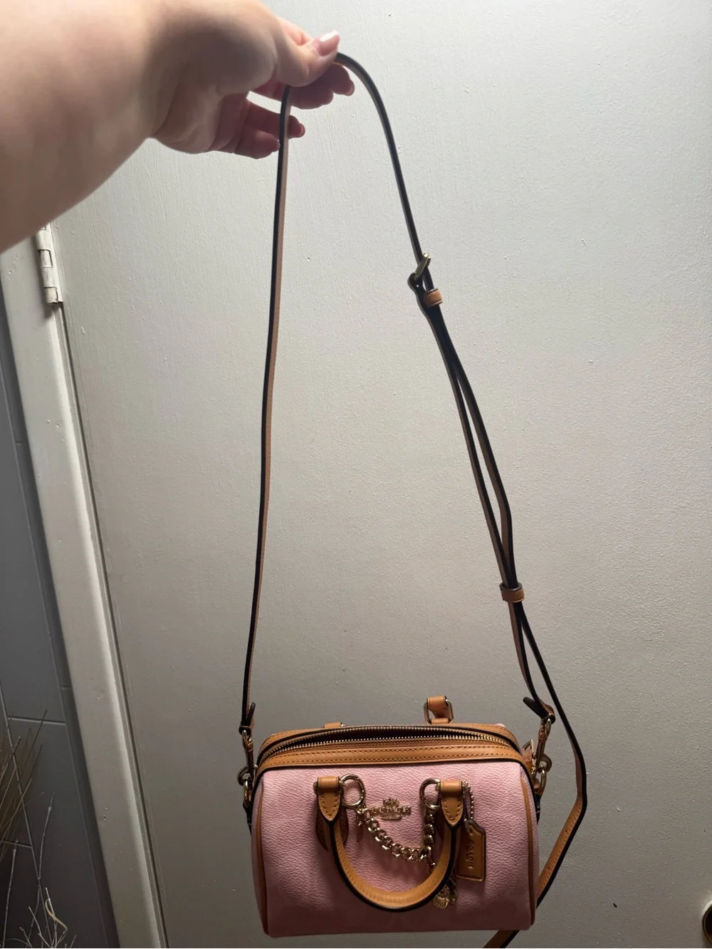 Coach Mini Rowan Powder Pink - Picture 5 of 9